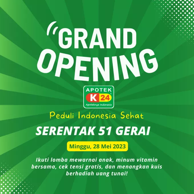 Grand Opening Mei 2023